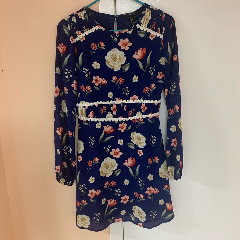 Floral Skater A Line Dress